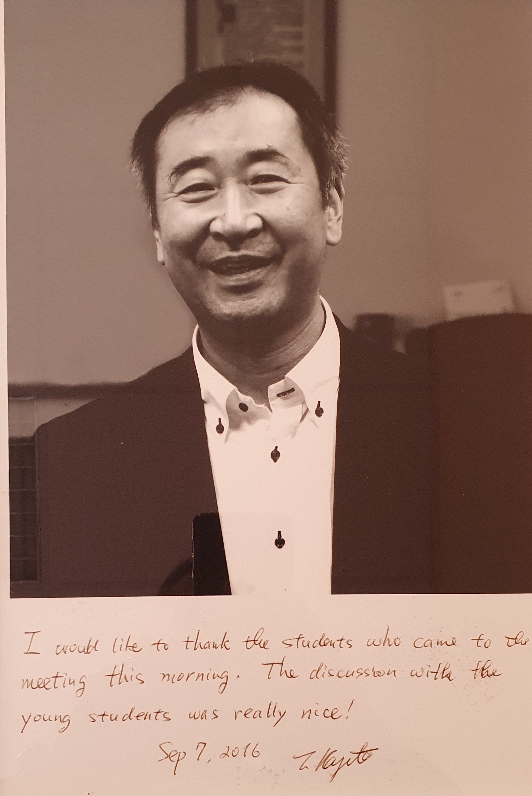Takaaki Kajita, Nobel Prize for Physics 2015